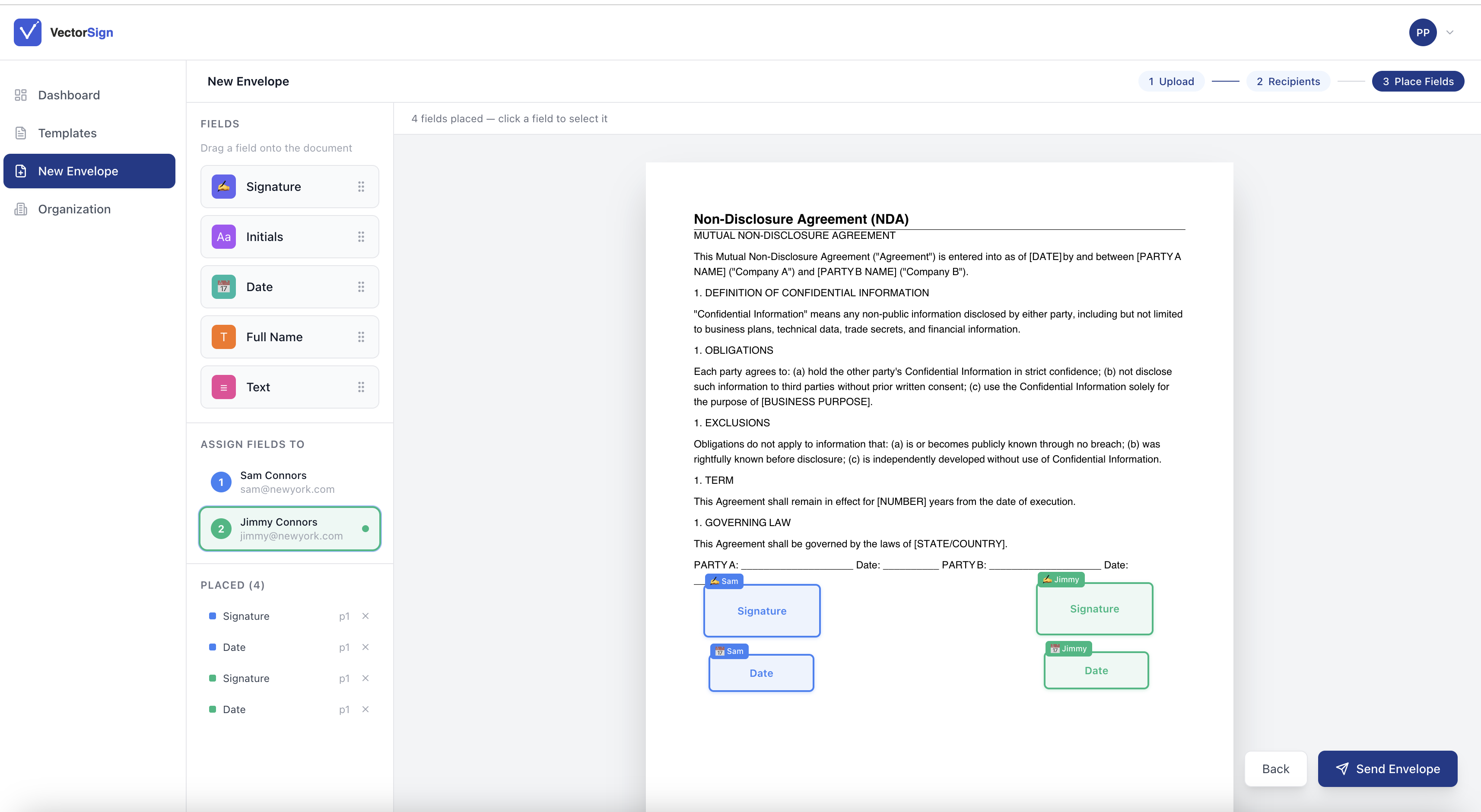 Sample product screenshot